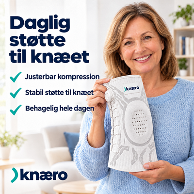 Daglig støtte til knæet med Knæro
